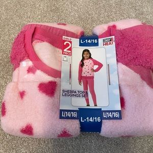 Sherpa leggings set